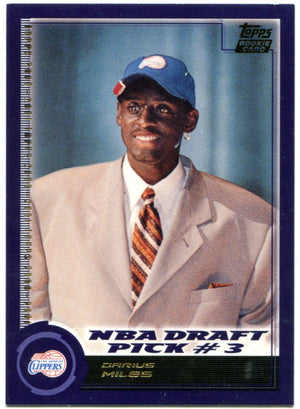 Darius Miles Topps Rookie Card