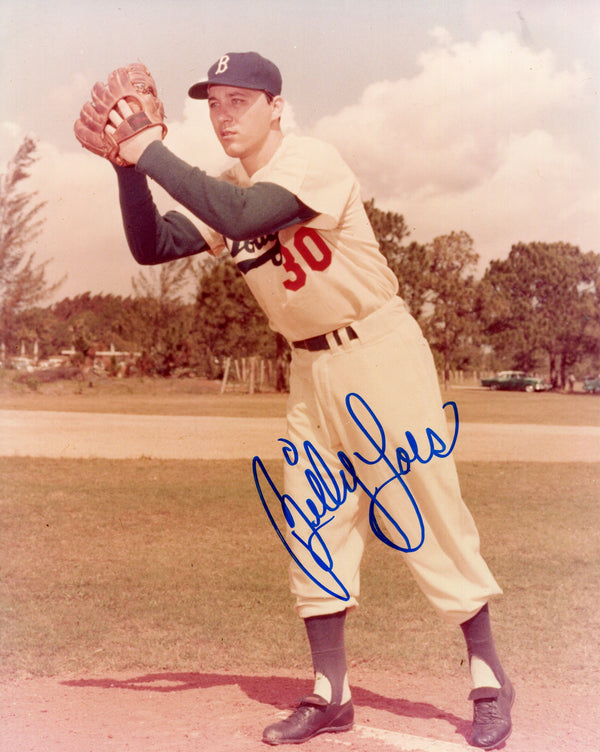 Billy Loes Autographed 8x10 Photo
