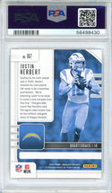 Justin Herbert 2020 Panini Absolute Rookie Card #167 (PSA)
