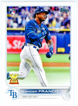 Wander Franco 2022 Topps Series One Rookie Card #215
