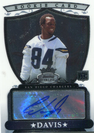 Craig Davis Autographed Topps Rookie Card
