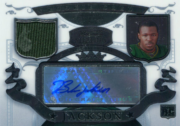 Brandon Jackson Autographed Topps Rookie Card