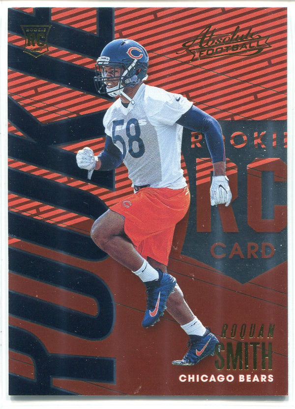 Roquan Smith 2018 Panini Absolute Football Rookie Card