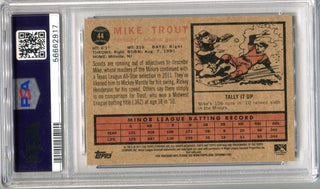 Mike Trout 2011 Topps Heritage Minor League Edition #44 PSA 9 Card
