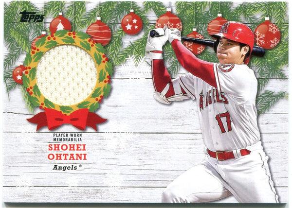 Shohei Ohtani Holiday Mega Box Jersey Card