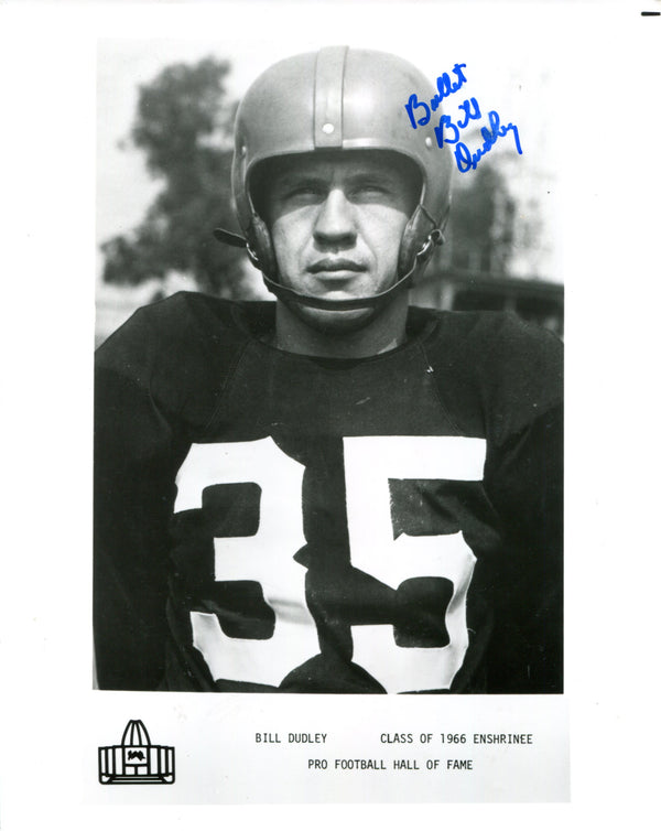 Bill Dudley Autographed 8x10 Photo