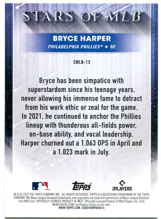 Bryce Harper Topps Stars of MLB 2022