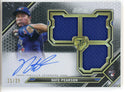 Nate Pearson Autographed 2021 Topps Triple Threads Rookie Jersey Card #RFPAR-NP