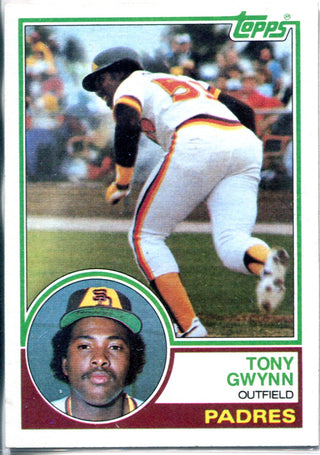 Tony Gwynn 1983 Topps Rookie Card