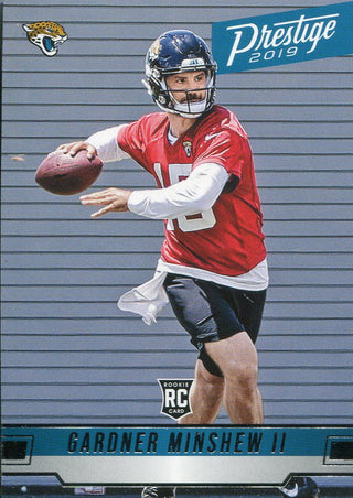 Gardner Minshew 2019 Panini Prestige Rookie Card