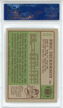 Eric Dickerson "ROY 1983" Autographed 1984 Topps Rookie Card #280 (PSA)