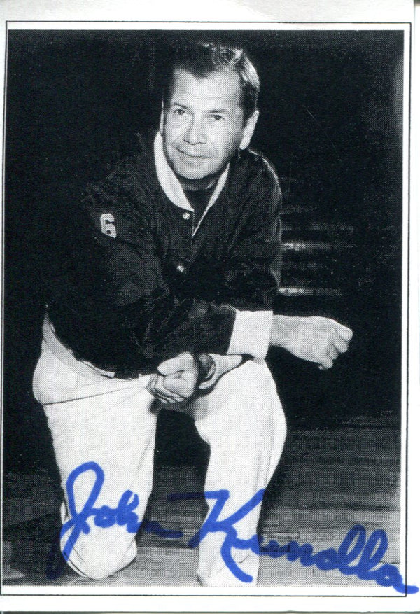 John Kundla Autographed 1995 Photo Card