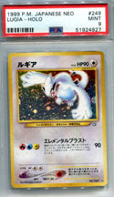 Lugia 1999 Pokemon Japanese Neo #249 Holo PSA Mint 9 Card