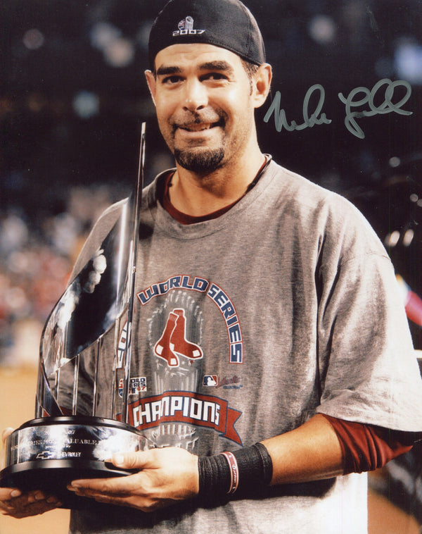 Mike Lowell Autographed 8x10 Photo