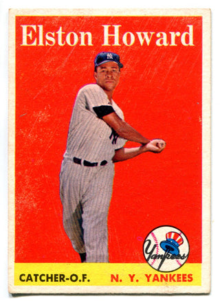 Elston Howard 1958 Topps Card