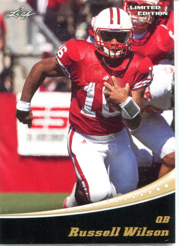 Russell Wilson 2012 Leaf Limited Edition Unsigned Rookie Card