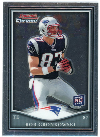Rob Gronkowski 2010 Bowman Chrome Rookie Card #BCR-25