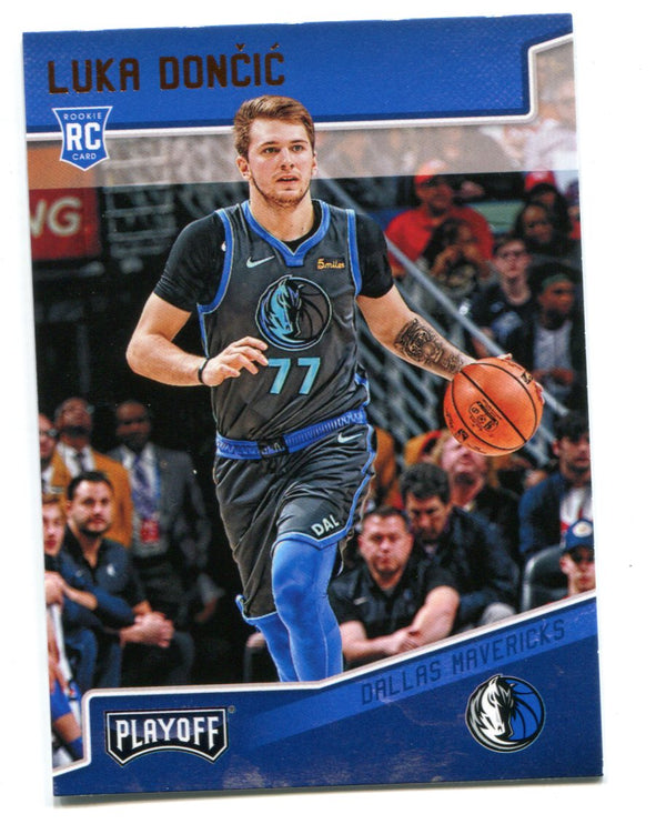 Luka Doncic 2018-19 Chronicles Playoff #183 Bronze Rookie Card