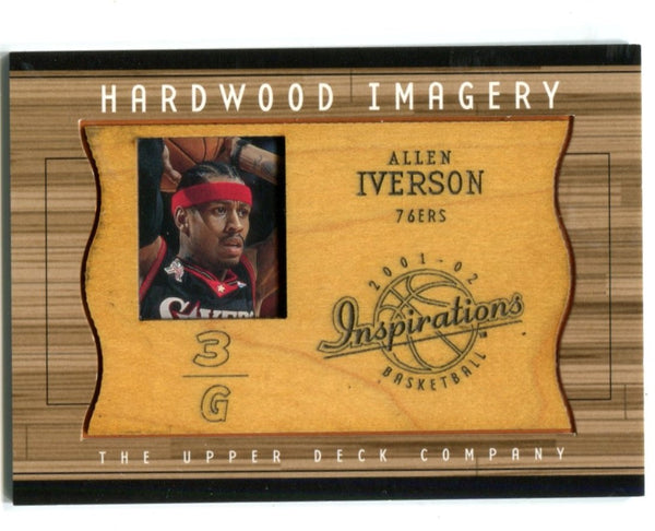 Allen Iverson 2002 Upper Deck Hardwood Imagery #AI Card