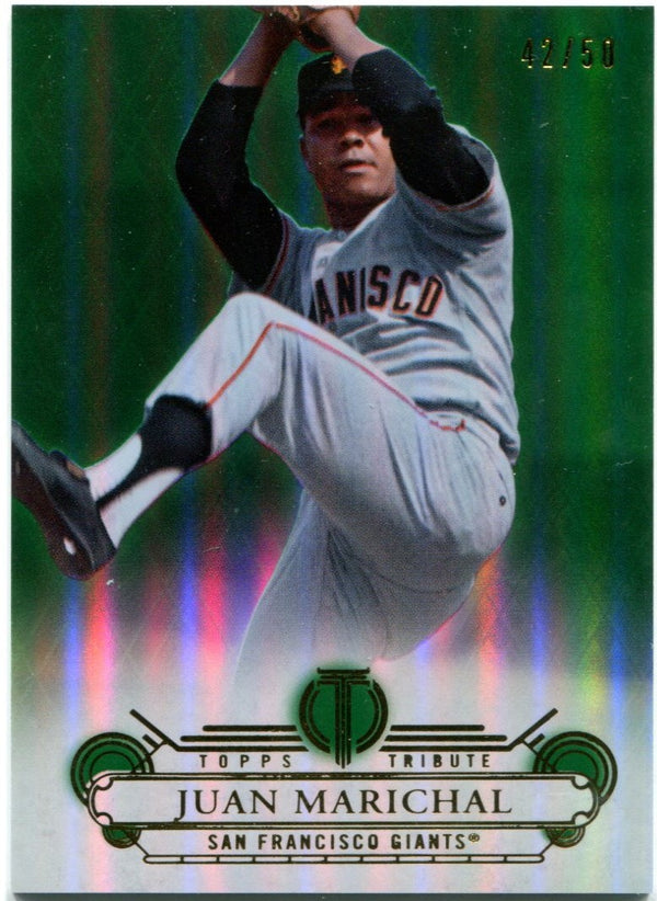Juan Marichal Topps Tribute 42/50 #50