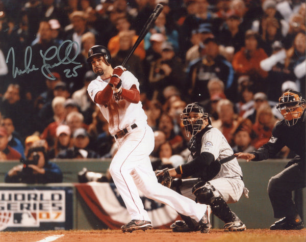 Mike Lowell Autographed 8x10 Photo
