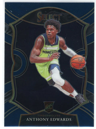 Anthony Edwards 2020-21 Panini Select Concourse Rookie Card #61