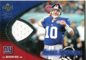 Eli Manning 2004 Upper Deck Game Worn Jersey Card