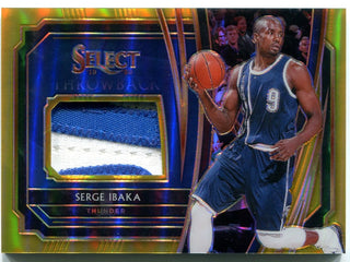 Serge Ibaka Panini Select Throwback Jersey Card 07/10