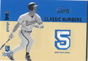 Nolan Ryan and George Brett 2003 Fleer Game Worn Card /250