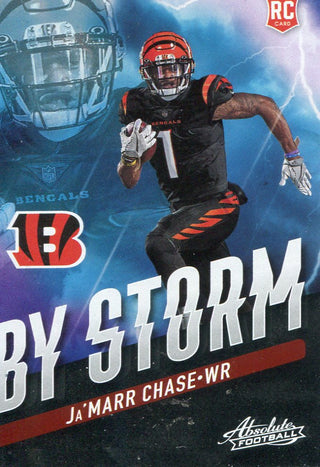 Ja'Marr Chase 2021 Panini Absolute Rookie Card