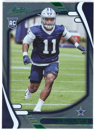 Micah Parsons 2021 Panini Absolute Green Rookie Card #158