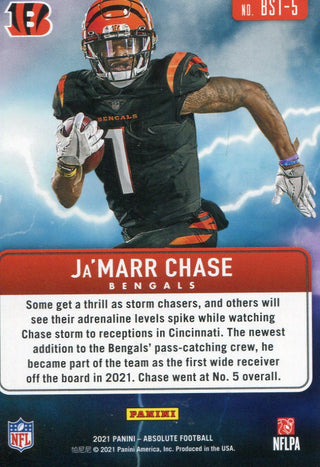 Ja'Marr Chase 2021 Panini Absolute Rookie Card