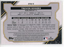 Trevor Rogers Autographed 2021 Topps Triple Threads Rookie Jersey Card #RFPAR-TR