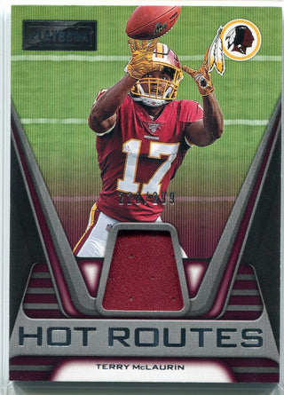 Terry McLaurin 2019 Panini Playbook Jersey Card