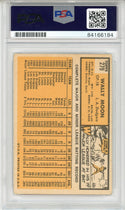 Wally Moon Autographed 1963 Topps Card #279 (PSA)