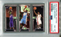 2003 Topps Rookie Matrix Lebron James/C.Bosh./C.Anthony (PSA NM-MT 8) Card