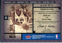 Grant Hill 2002 Fleer Game Worn Shorts Card