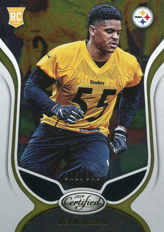 Devin Bush 2019 Panini Certified Foil Rookie Card 20/399