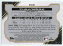 William Contrrearas Autographed 2021 Topps Triple Threads Rookie Jersey Card #RFPAR-WC