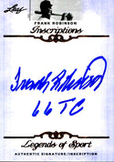 Frank Robinson 2012 Leaf Legends of Sport Autographed Card