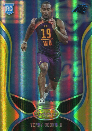 Terry Godwin II 2019 Panini Certified Gold Rookie Card 22/25