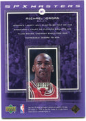 Michael Jordan Upper Deck SPx Masters