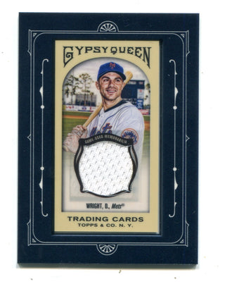 David Wright 2011 Topps Gypsy Queen #FMRCDW Jersey Card