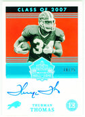 Thurman Thomas Autographed 2021 Panini Encased Hall of Fame Card #HOF-TT