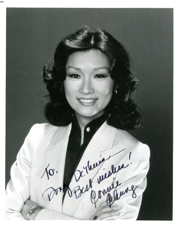 Connie Chung Autographed 8x10 Photo