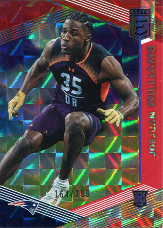 Joejuan Williams 2019 Panini Donruss Elite Rookie Card