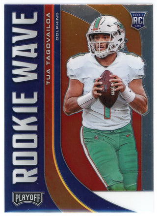 Tua Tagovailoa 2020 Panini Playoff Rookie Wave Card #RW-3