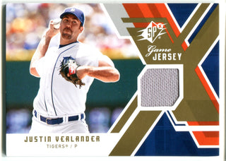 Justin Verlander SP Upper Deck Jersey Card