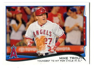 Mike Trout 2014 Topps #364 Card