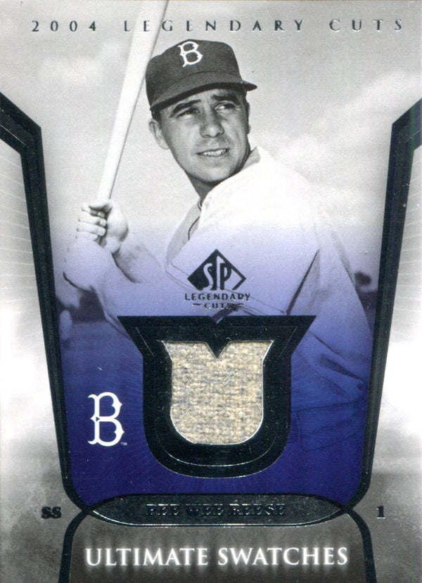 Pee Wee Reese 2004 Upper Deck Legendary Cuts Ultimate Swatches Jersey